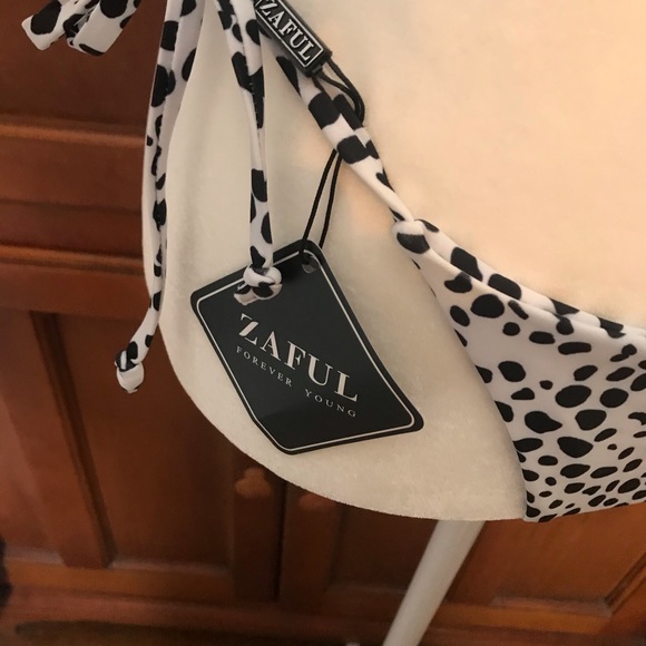 Black and White Dalmatian Bikini - Picture 4 of 4